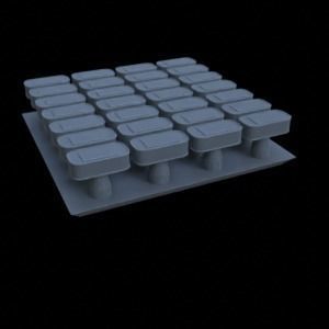 ANTI TANK POST FOR WAR TABLETOP TERRAIN 1-35 SUPPORTED STL 3D print model_32