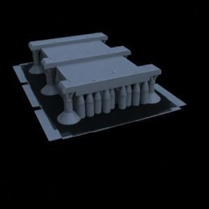 ANTI TANK POST FOR WAR TABLETOP TERRAIN 1-35 SUPPORTED STL 3D print model_54