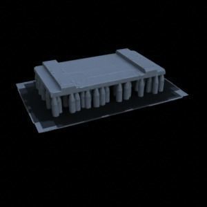 ANTI TANK POST FOR WAR TABLETOP TERRAIN 1-35 SUPPORTED STL 3D print model_48