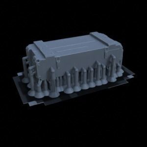 ANTI TANK POST FOR WAR TABLETOP TERRAIN 1-35 SUPPORTED STL 3D print model_61