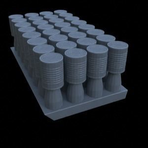 ANTI TANK POST FOR WAR TABLETOP TERRAIN 1-35 SUPPORTED STL 3D print model_16