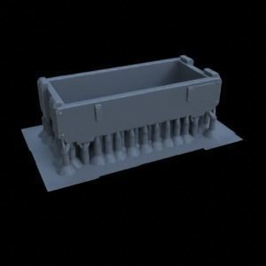 ANTI TANK POST FOR WAR TABLETOP TERRAIN 1-35 SUPPORTED STL 3D print model_70