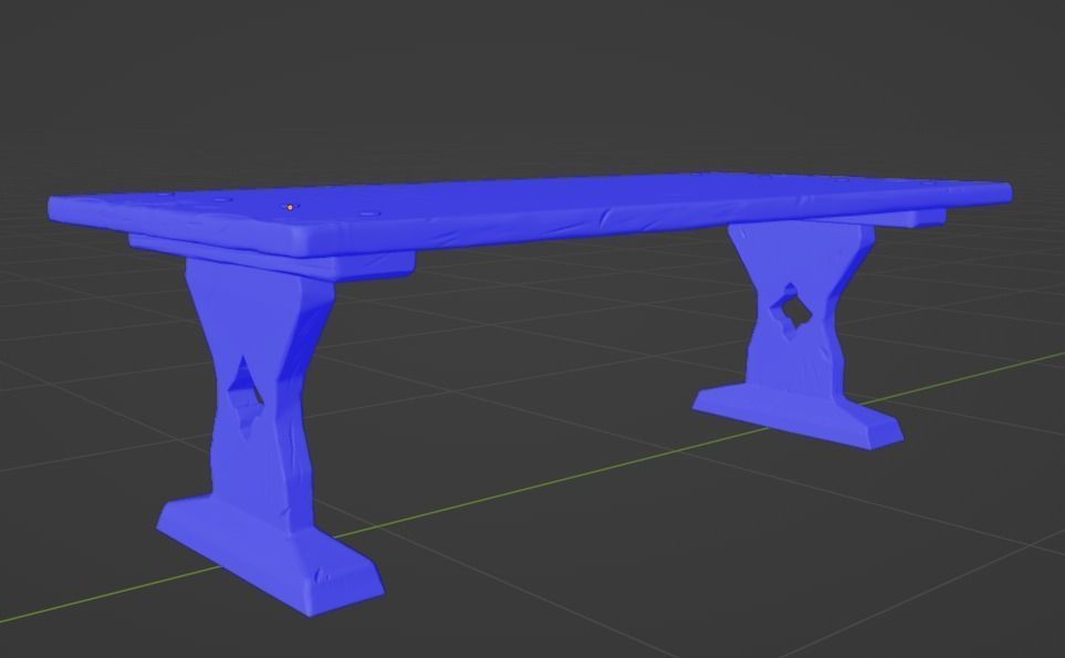 table from game of thrones 3D model_3