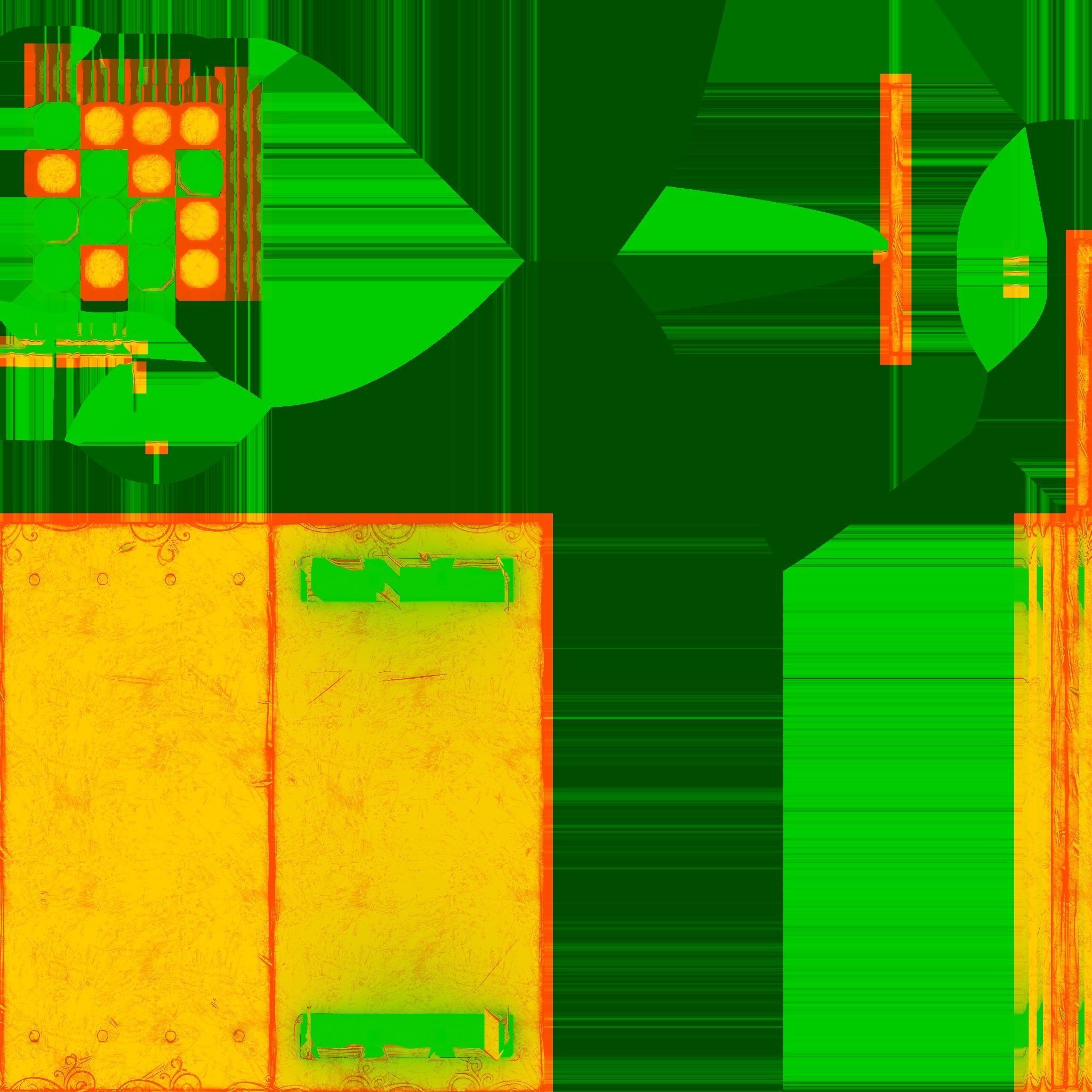table from game of thrones 3D model_11