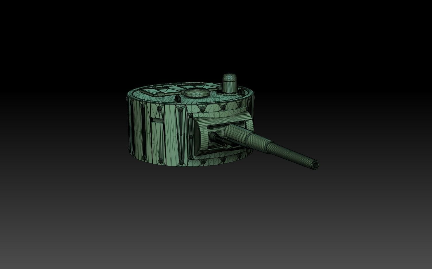 T35 Tank Turrets ROYALTY FREE VERSION 3D print model_14