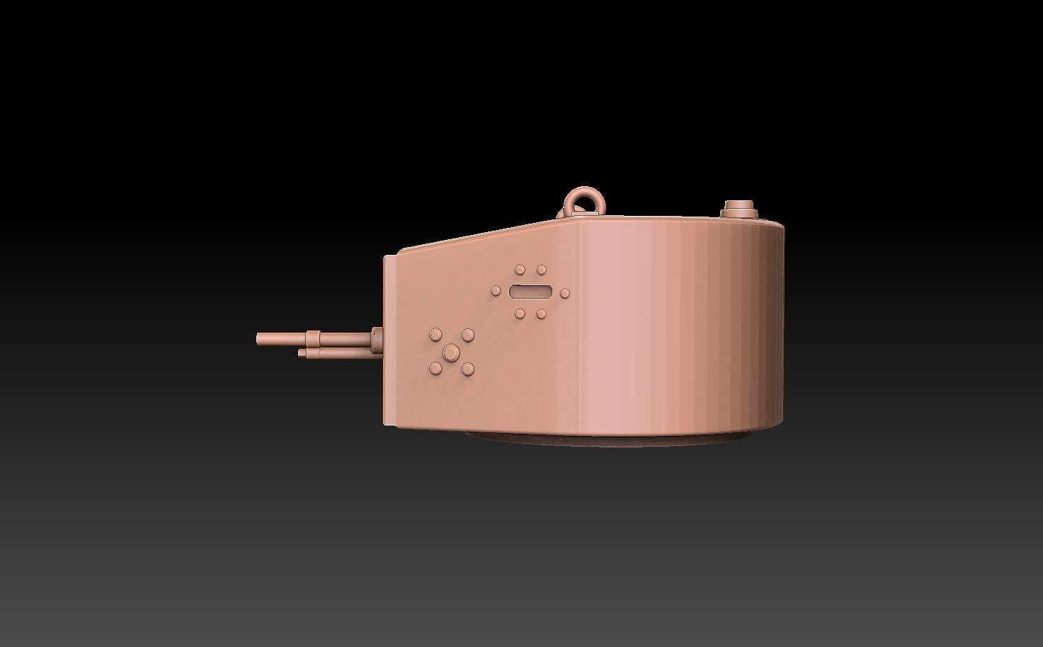 T35 Tank Turrets ROYALTY FREE VERSION 3D print model_5