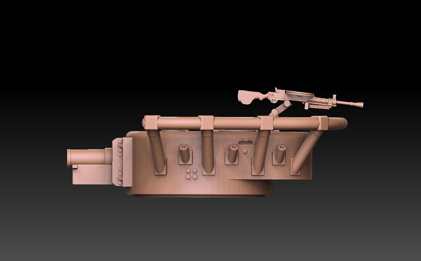 T35 Tank Turrets ROYALTY FREE VERSION 3D print model_12