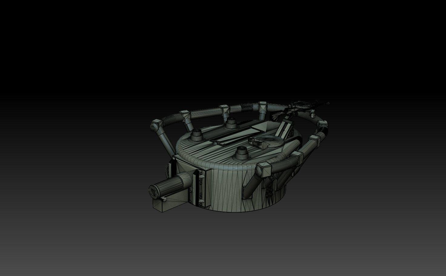 T35 Tank Turrets ROYALTY FREE VERSION 3D print model_15