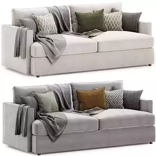 lounge deep sofa 3D model