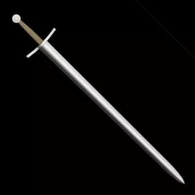 Simple Sword Set Low-poly 3D model