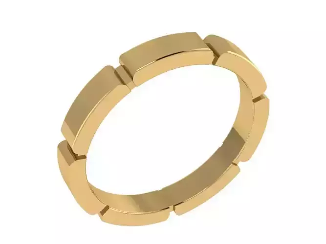 Ring405 gold wedding band