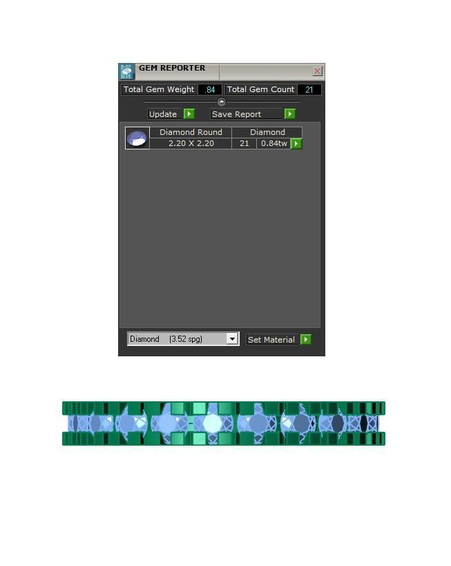 Ring409 diamond eternity ring gold 3D print model_6