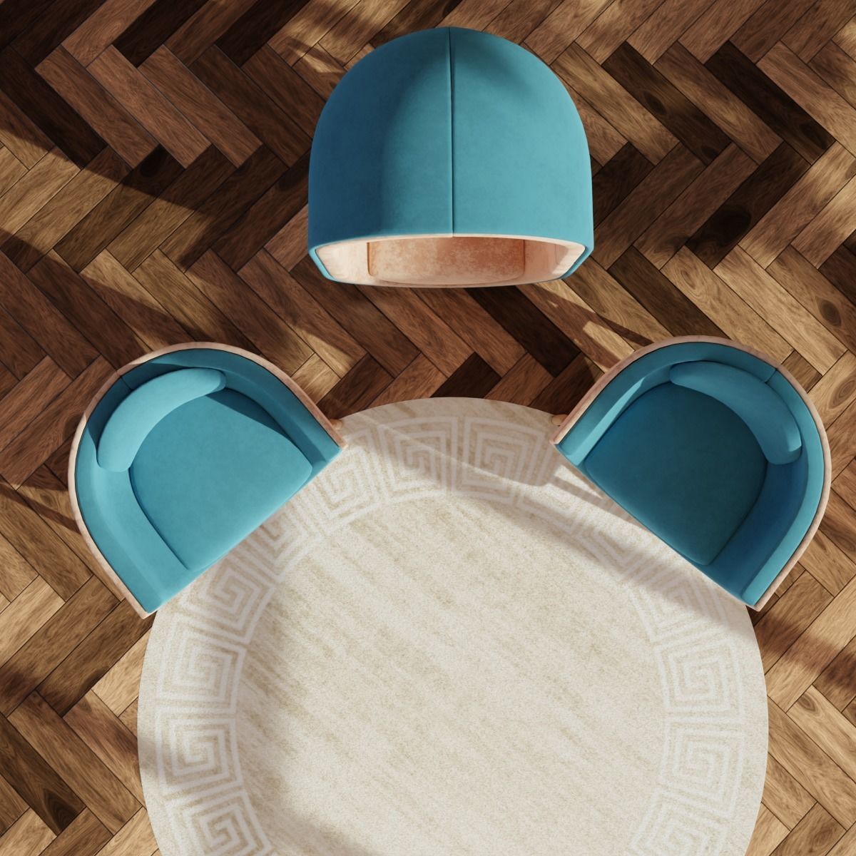 Capsule Chair  Free 3D model_4