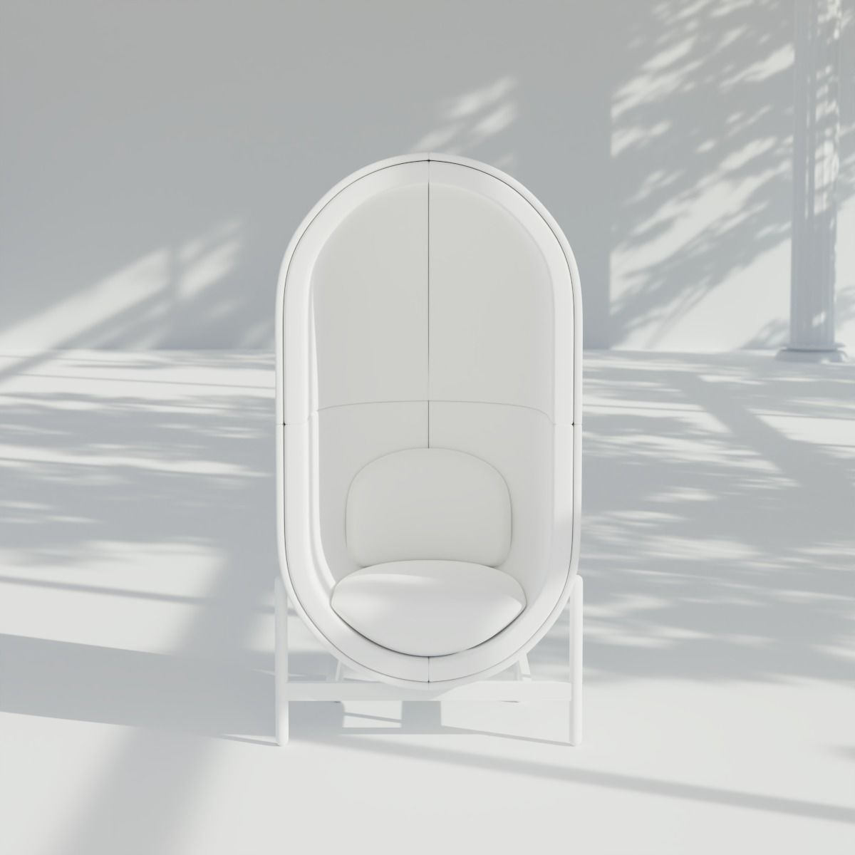 Capsule Chair  Free 3D model_5