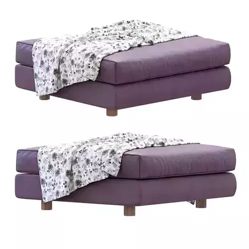 Pouf  Low Lend  Leather By Arflex