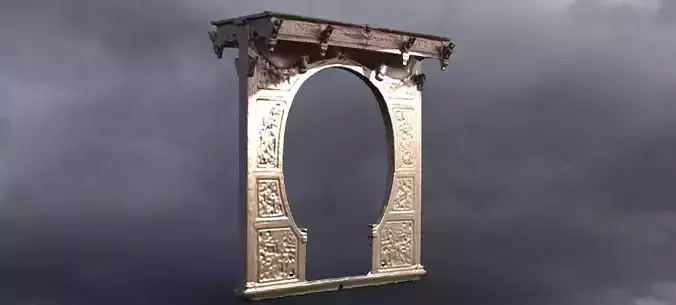 Dantes Inferno Archway 2 3D model
