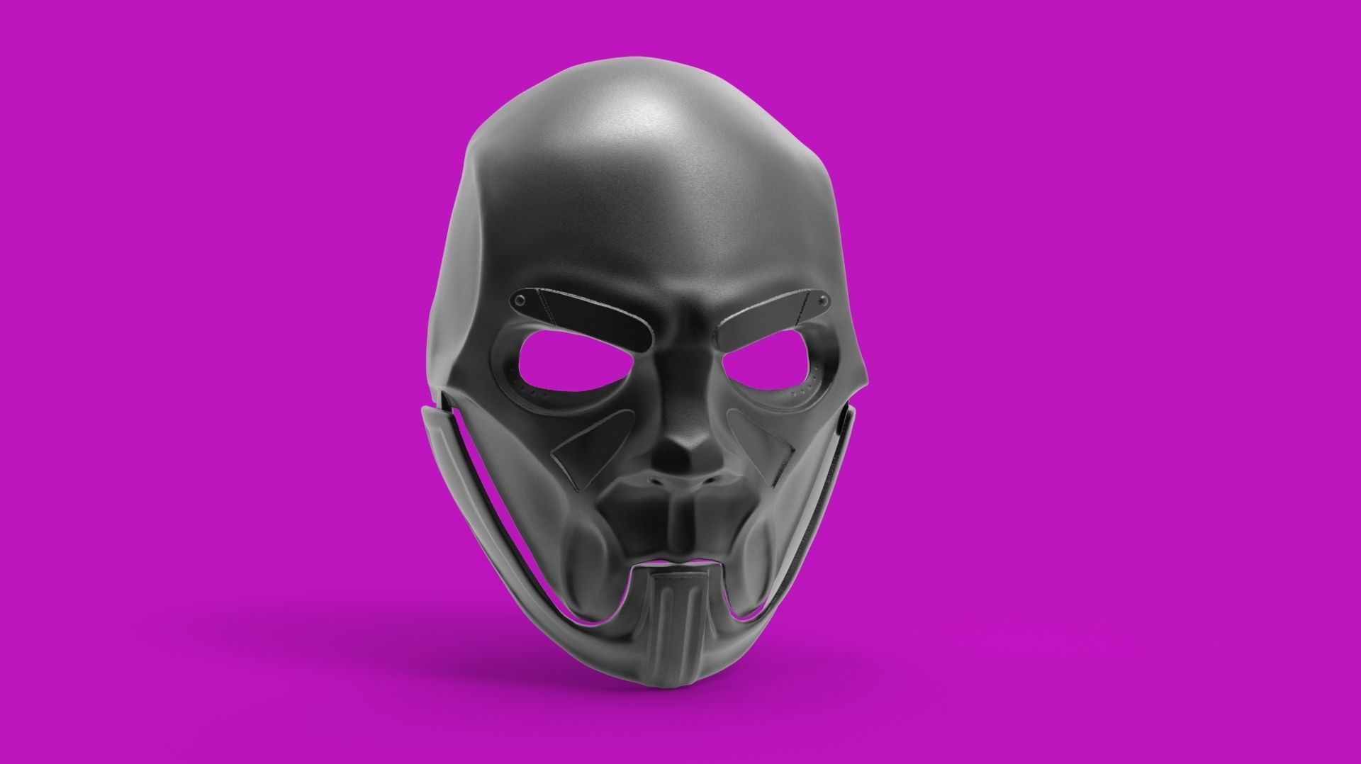 Slipknot Sid Wilson Metal Mask 3D print model_1