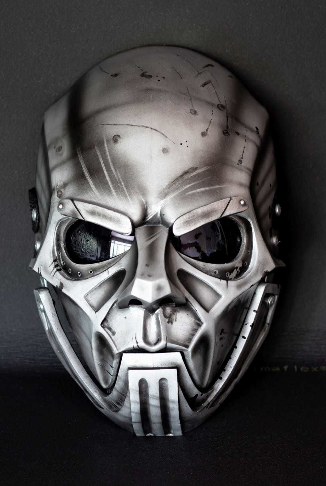 Slipknot Sid Wilson Metal Mask 3D print model_3