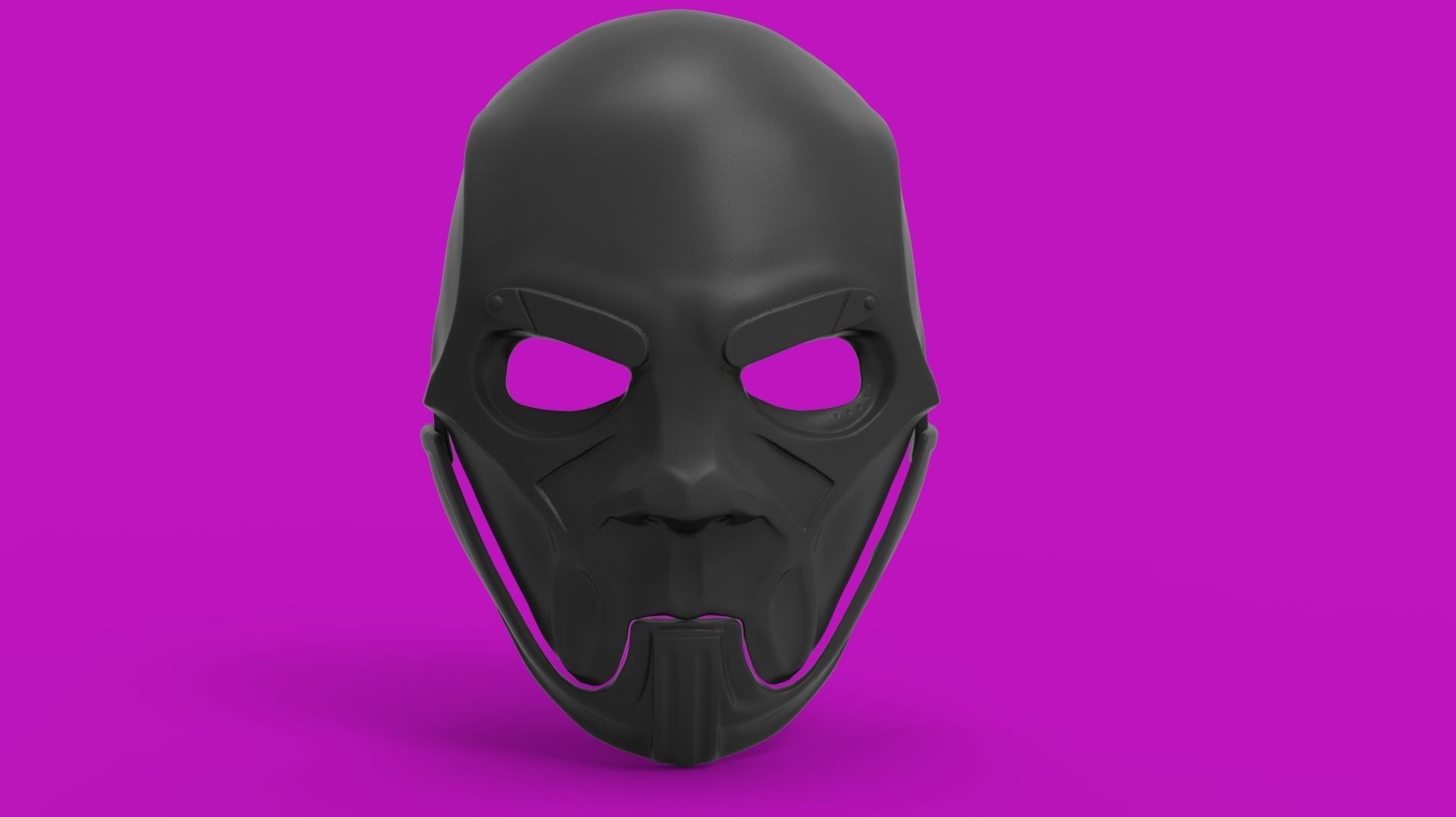 Slipknot Sid Wilson Metal Mask 3D print model_2