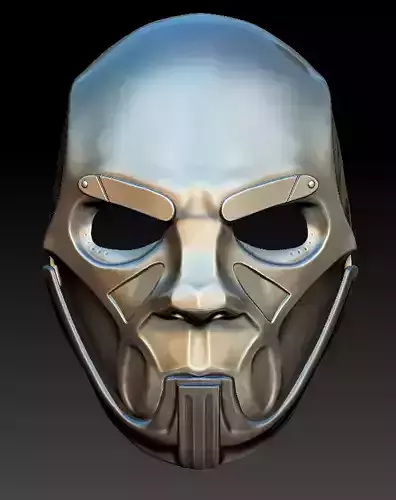Slipknot Sid Wilson Metal Mask 3D print model