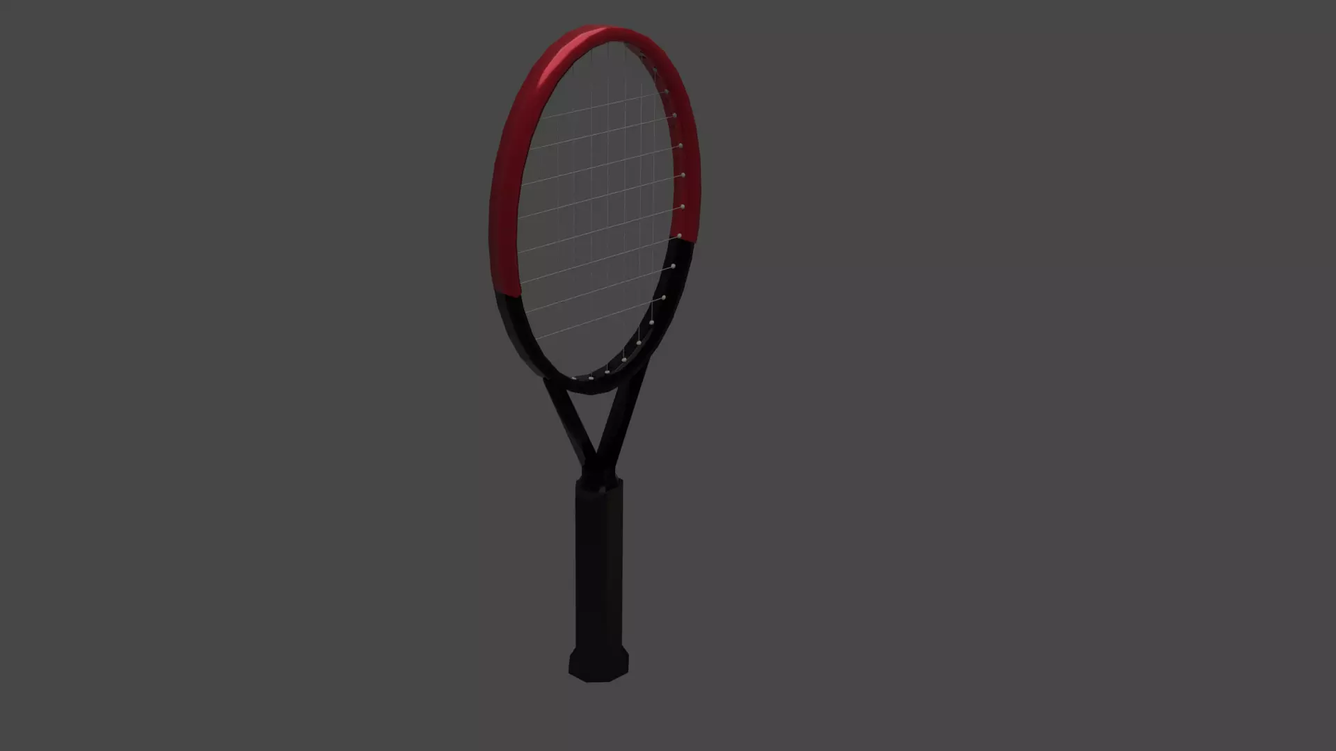 Tennis Racket 3D model_0