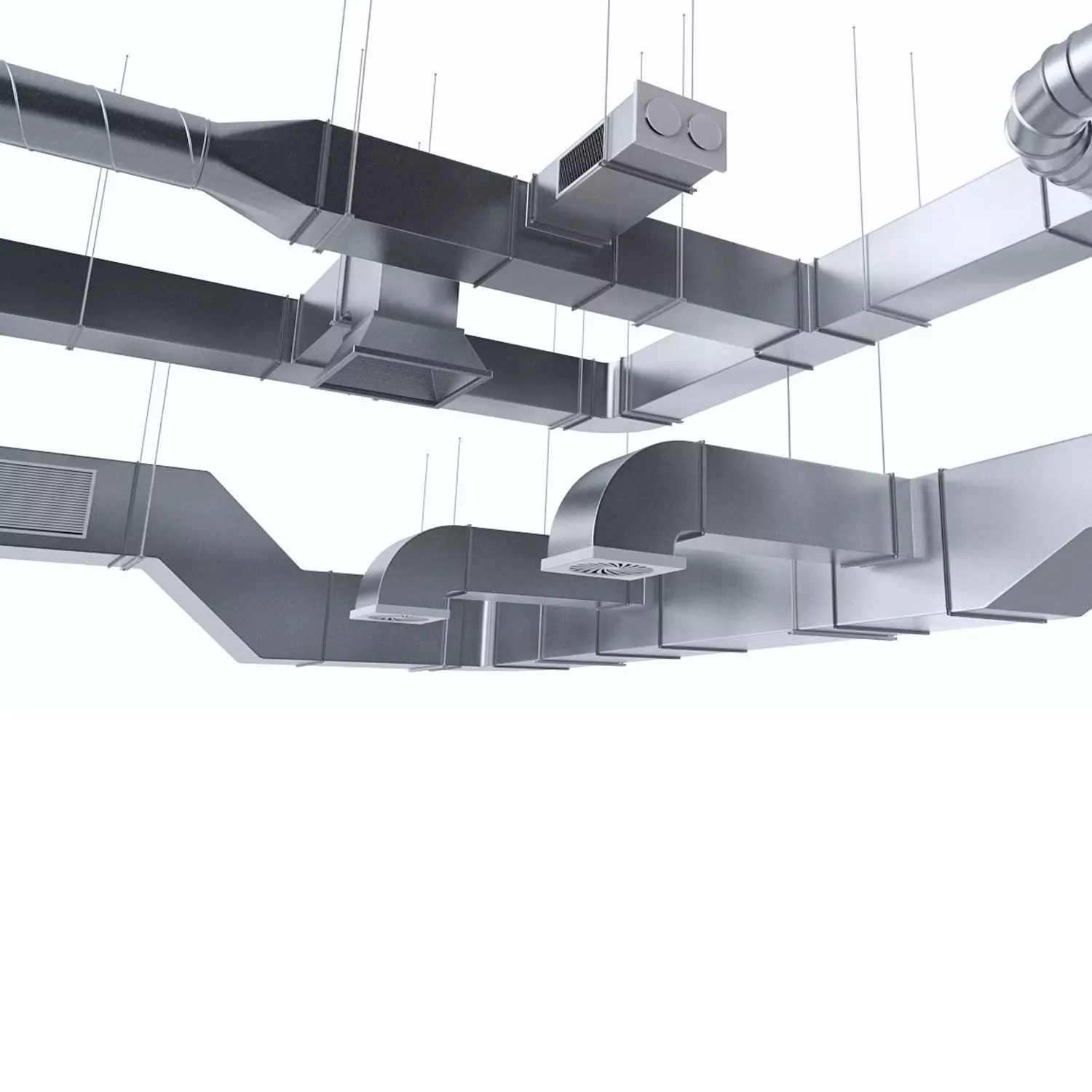 Ventilation systems 3D model_0