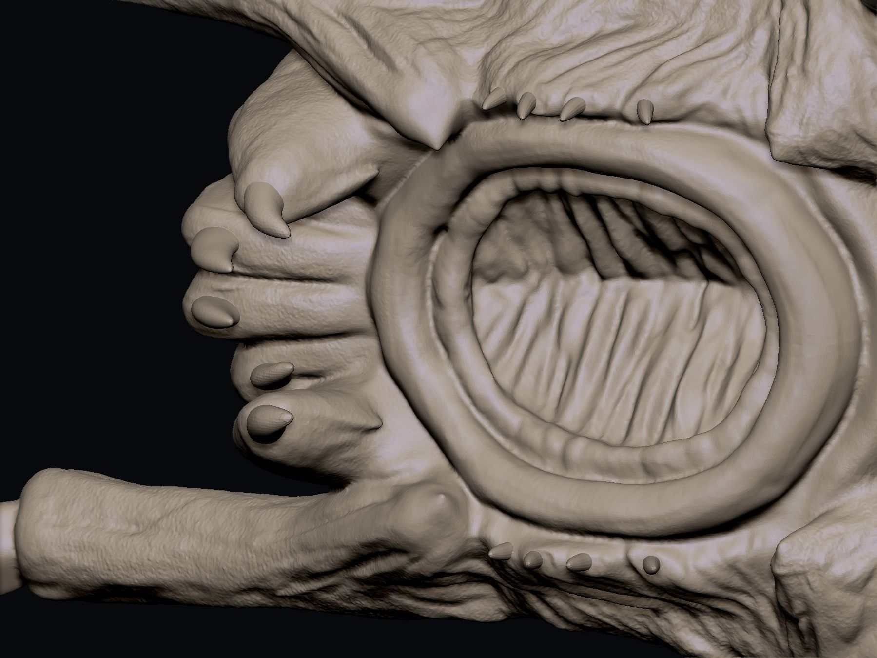 Headcrab classic version - Half-Life 2 - STL 3D print model_7