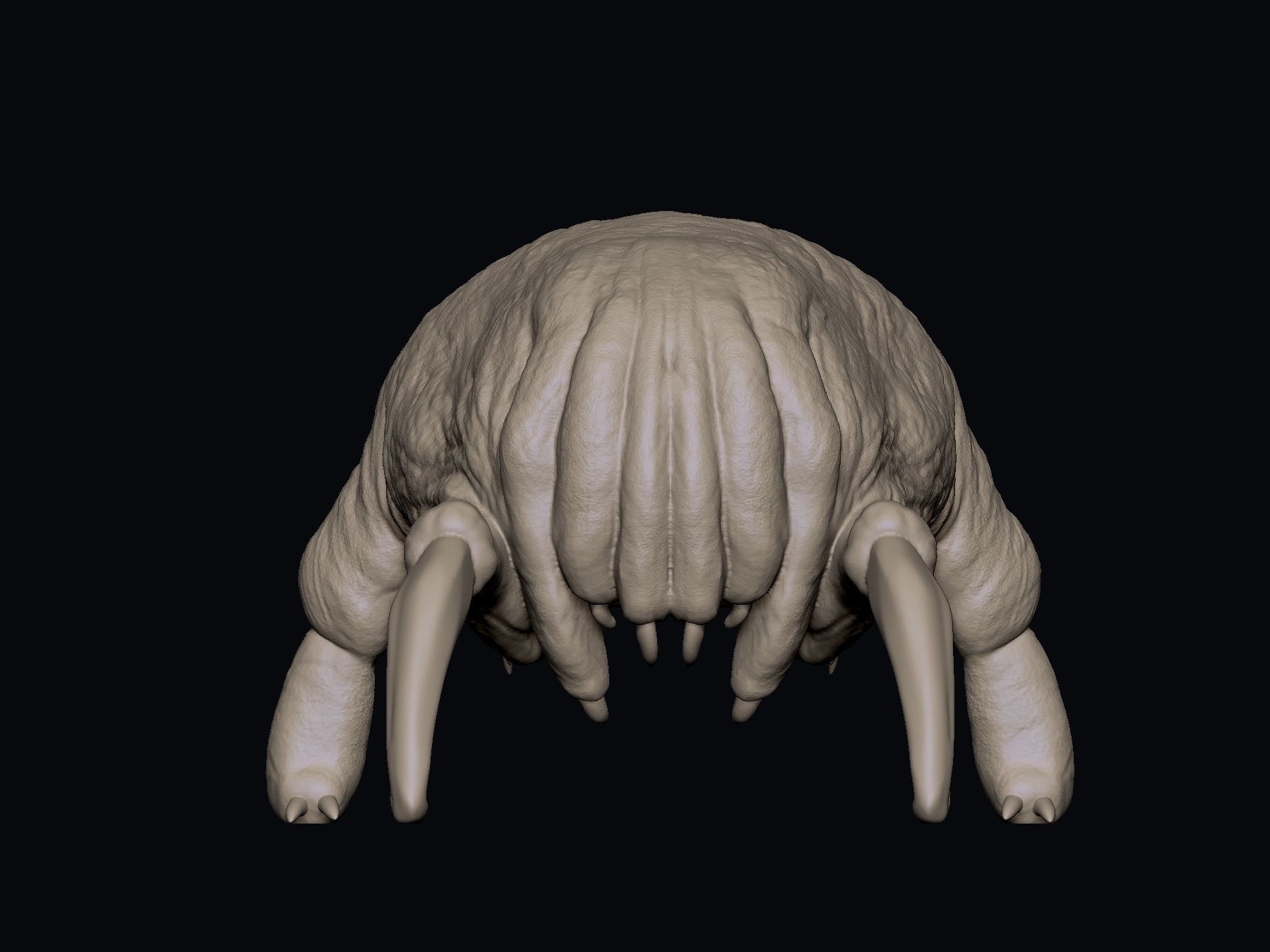 Headcrab classic version - Half-Life 2 - STL 3D print model_2