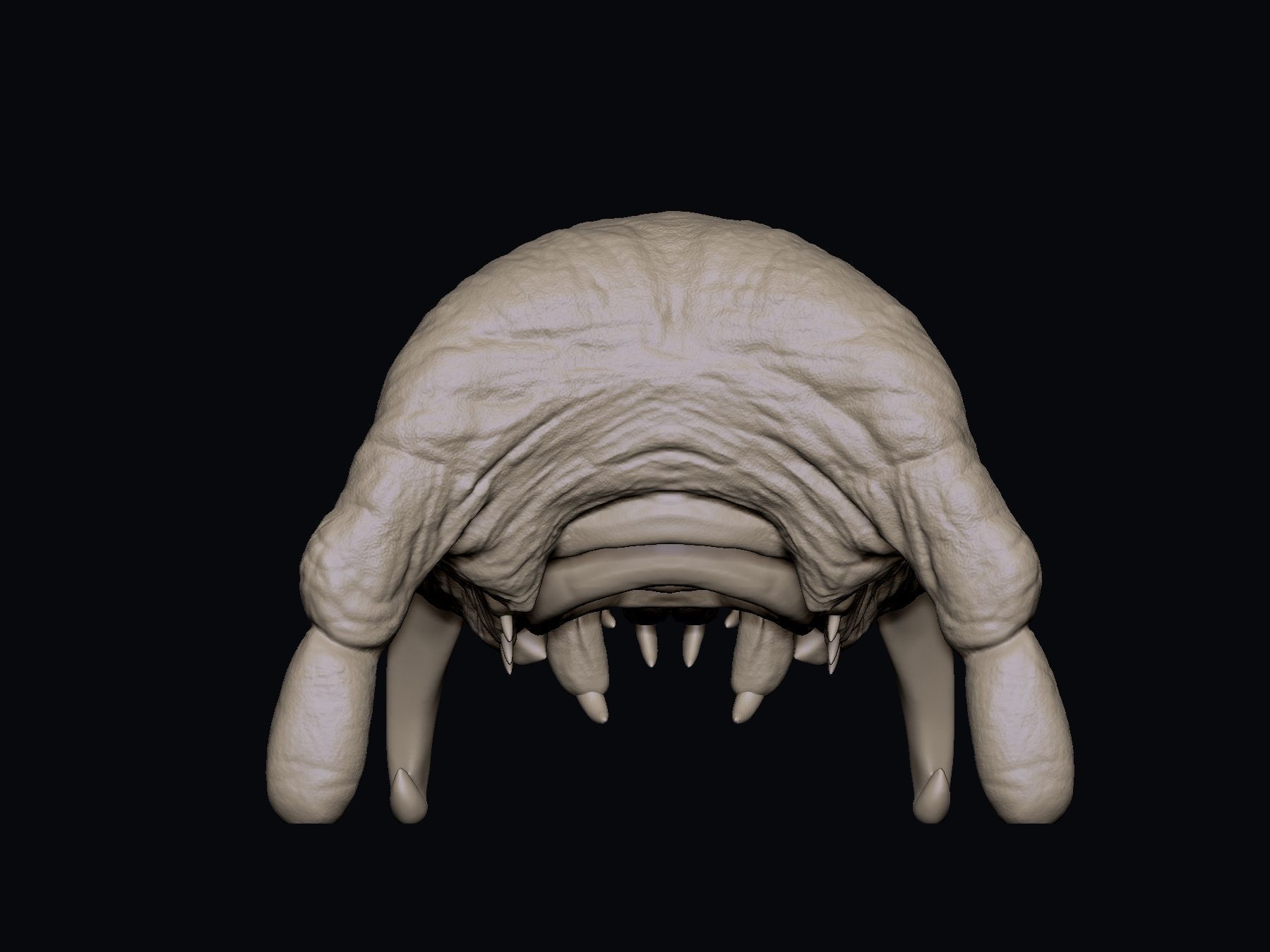 Headcrab classic version - Half-Life 2 - STL 3D print model_4