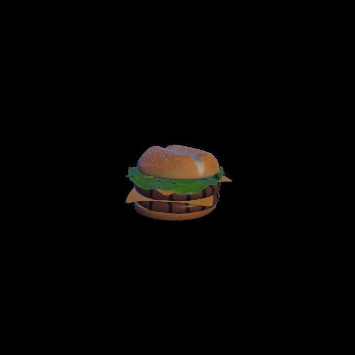Double steak house 3D model_4