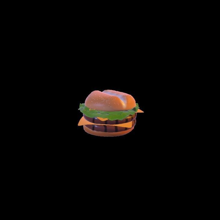 Double steak house 3D model_8