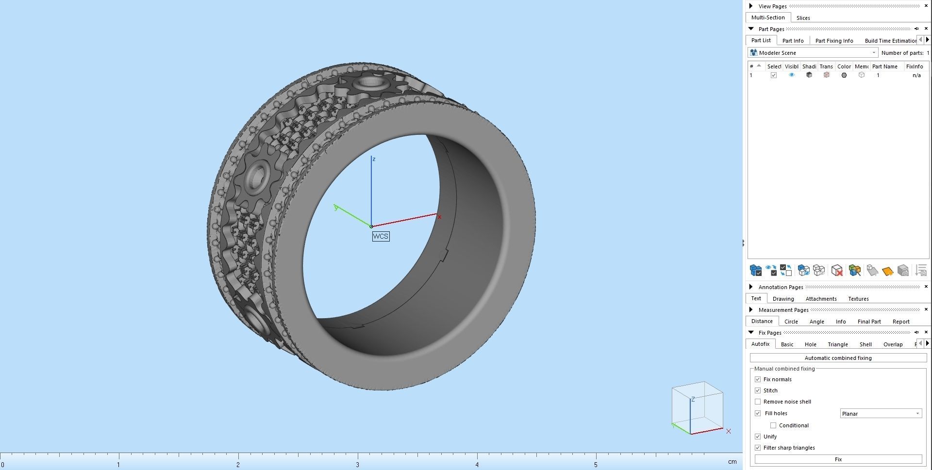 Solitaire Wedding Engagement Women Ring 3D print model_8