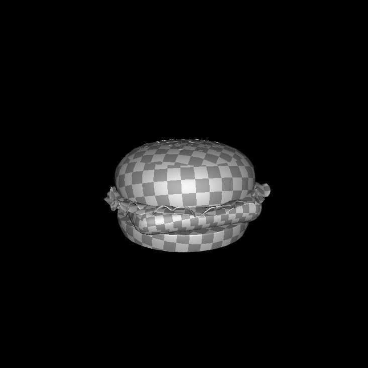 Mac chicken 3D model_11