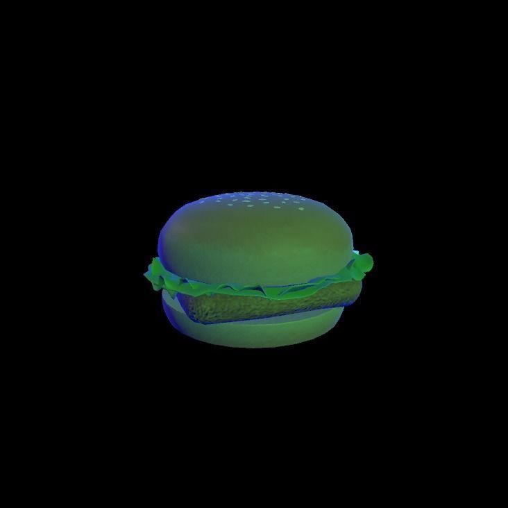 Mac chicken 3D model_3