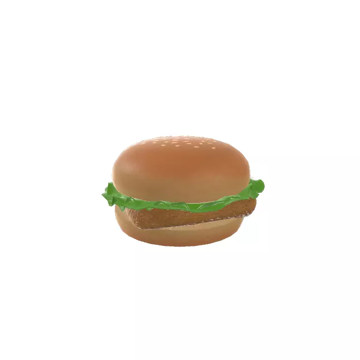 Mac chicken 3D model_0