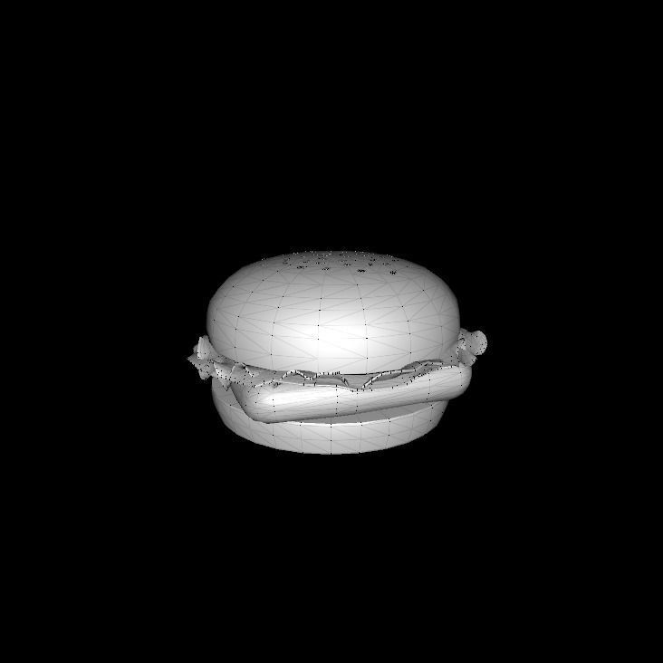 Mac chicken 3D model_10