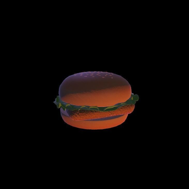 Mac chicken 3D model_1