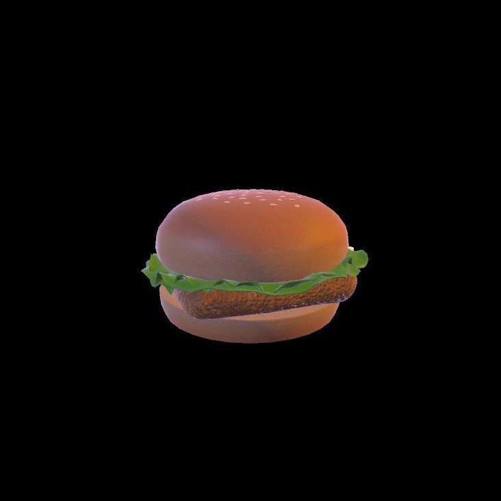 Mac chicken 3D model_8