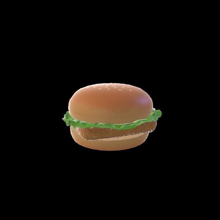 Mac chicken 3D model_5