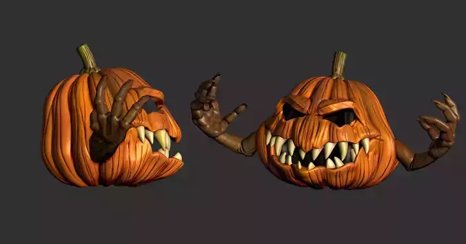 Holloween 3D Bumpkin STL