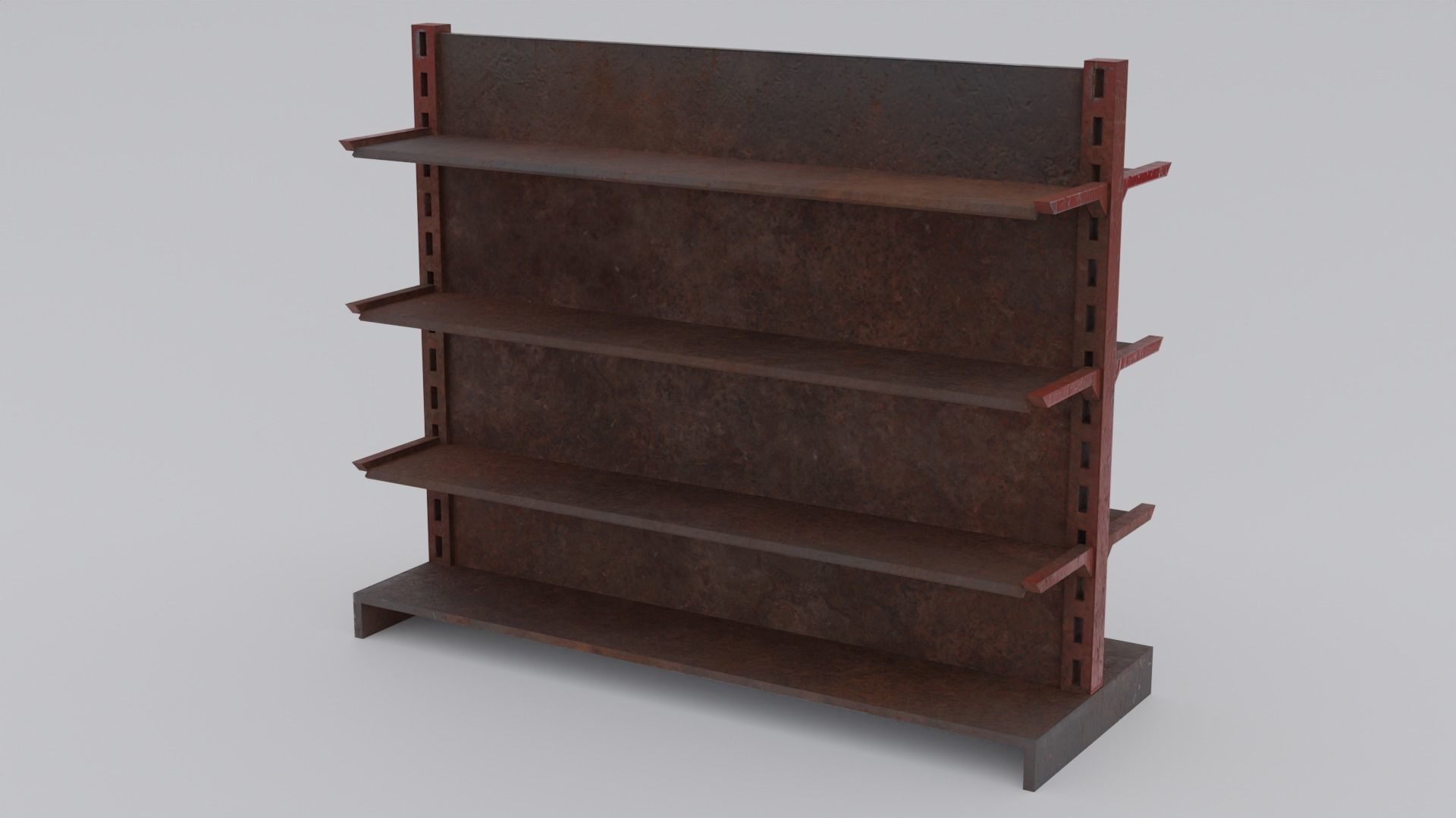 Storage racks Free low-poly 3D model_5