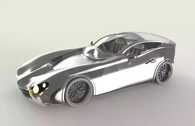 Custom Sport Car Model