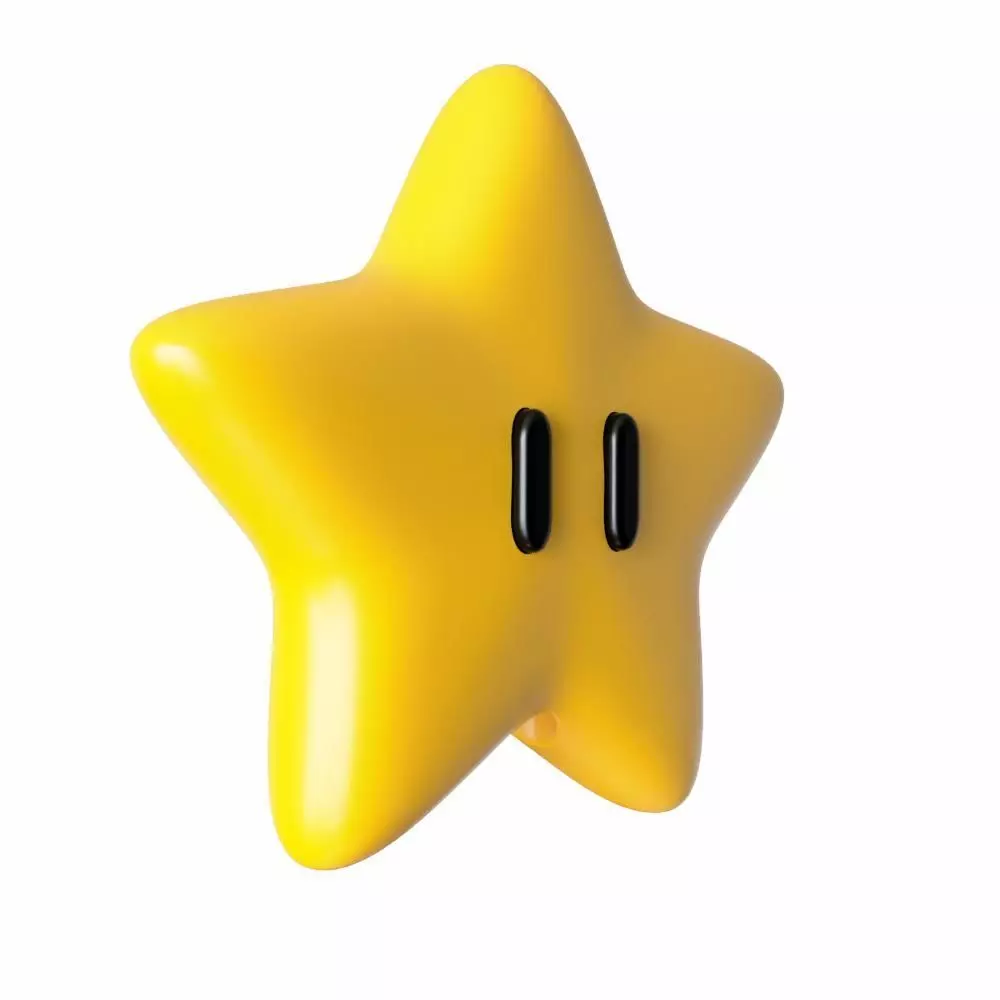 Mario bros Christmas tree decors 3D print model_0