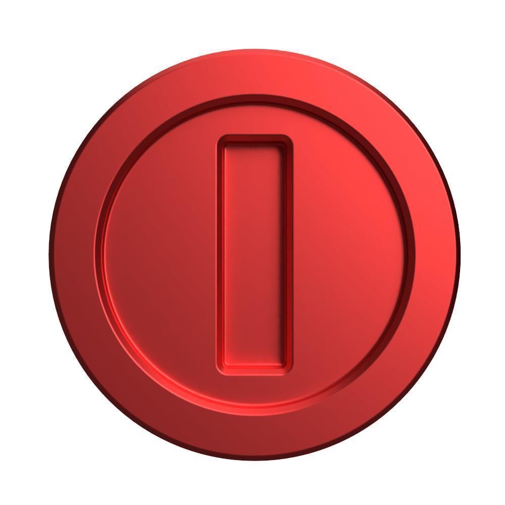 Mario bros Christmas tree decors 3D print model_6