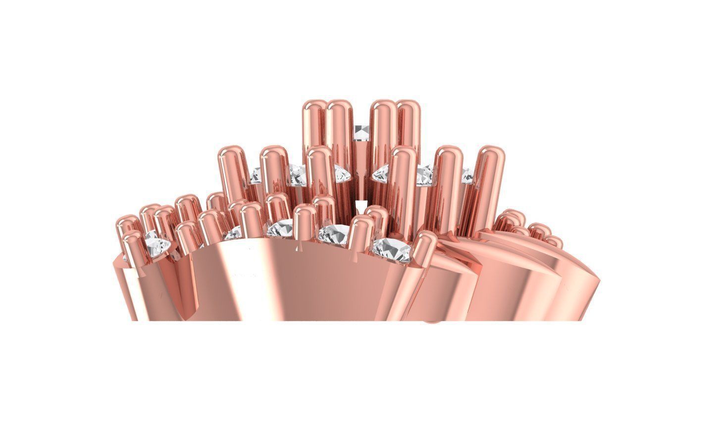 Women Flower Stud Earrings 3dm STL OBJ FBX Renders Details 3D print model_1