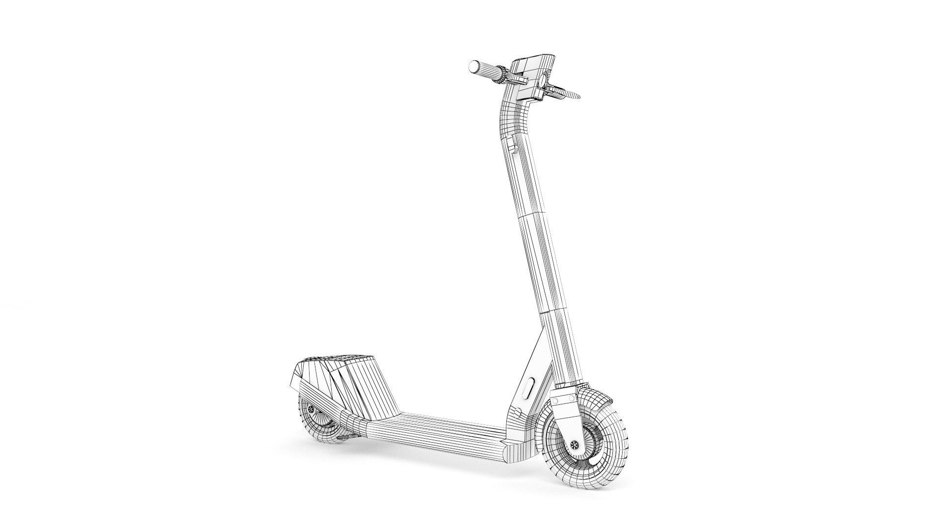 Bolt scooter 3D Model 3D model_10