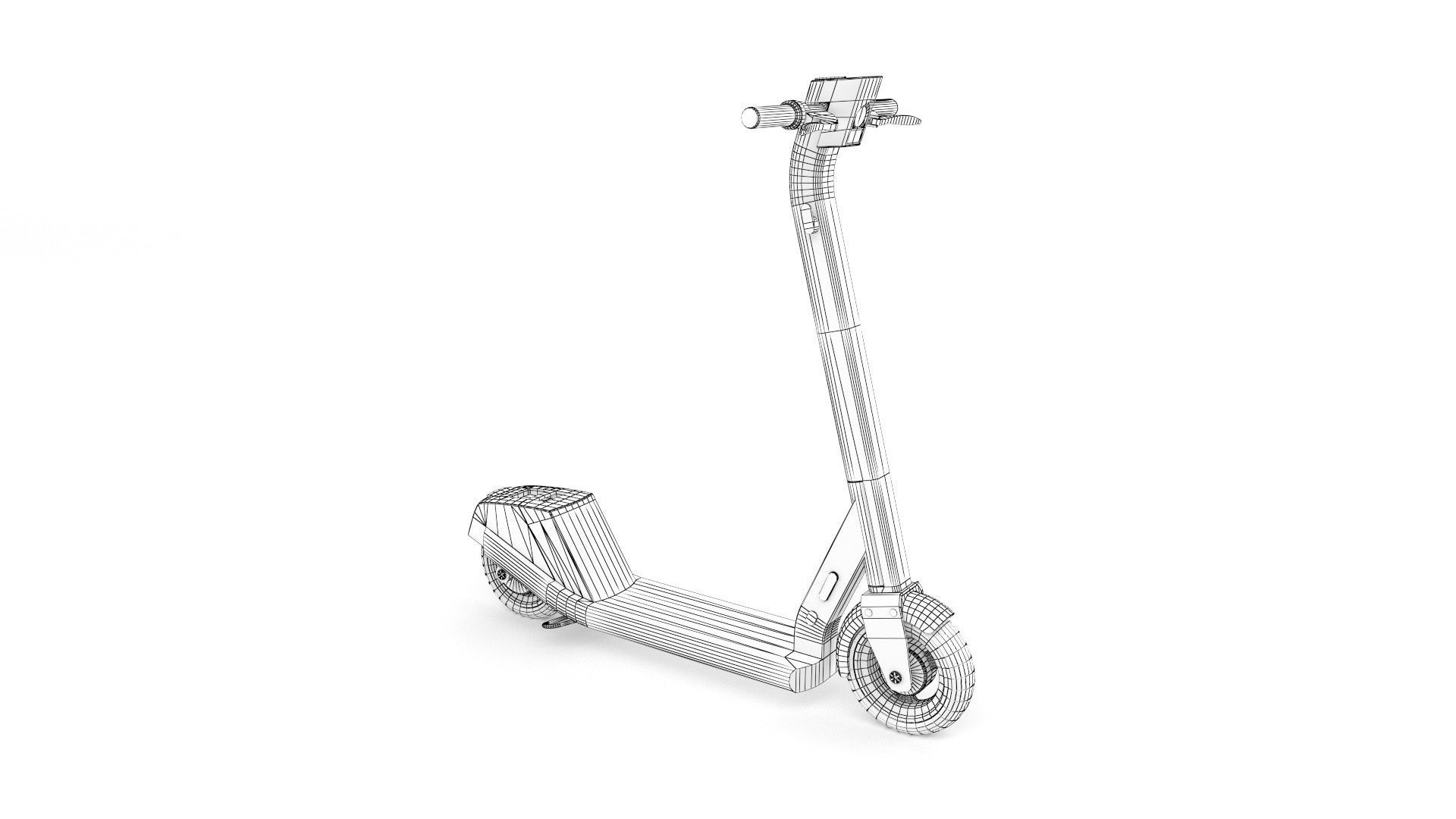 Bolt scooter 3D Model 3D model_9