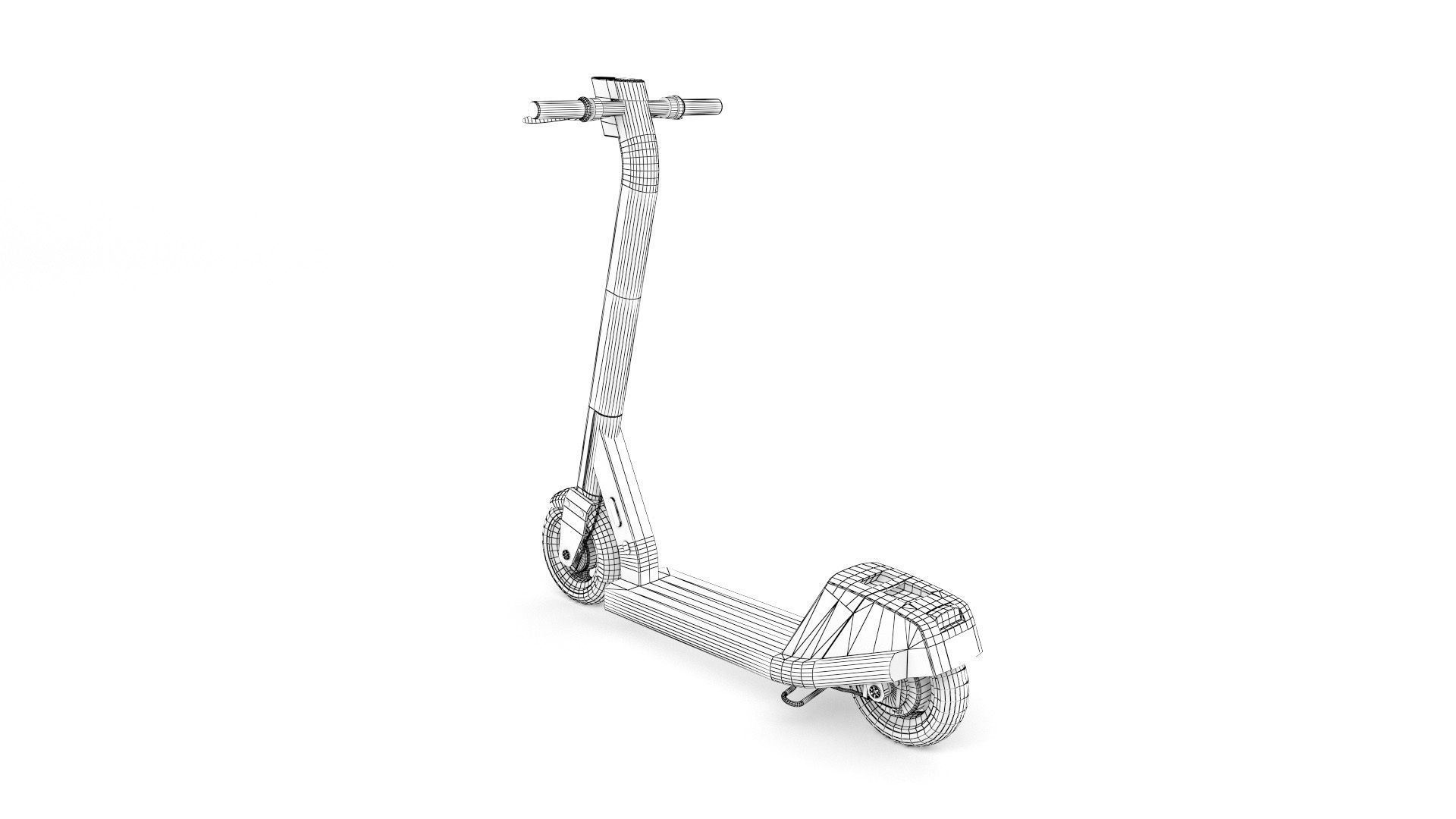 Bolt scooter 3D Model 3D model_15