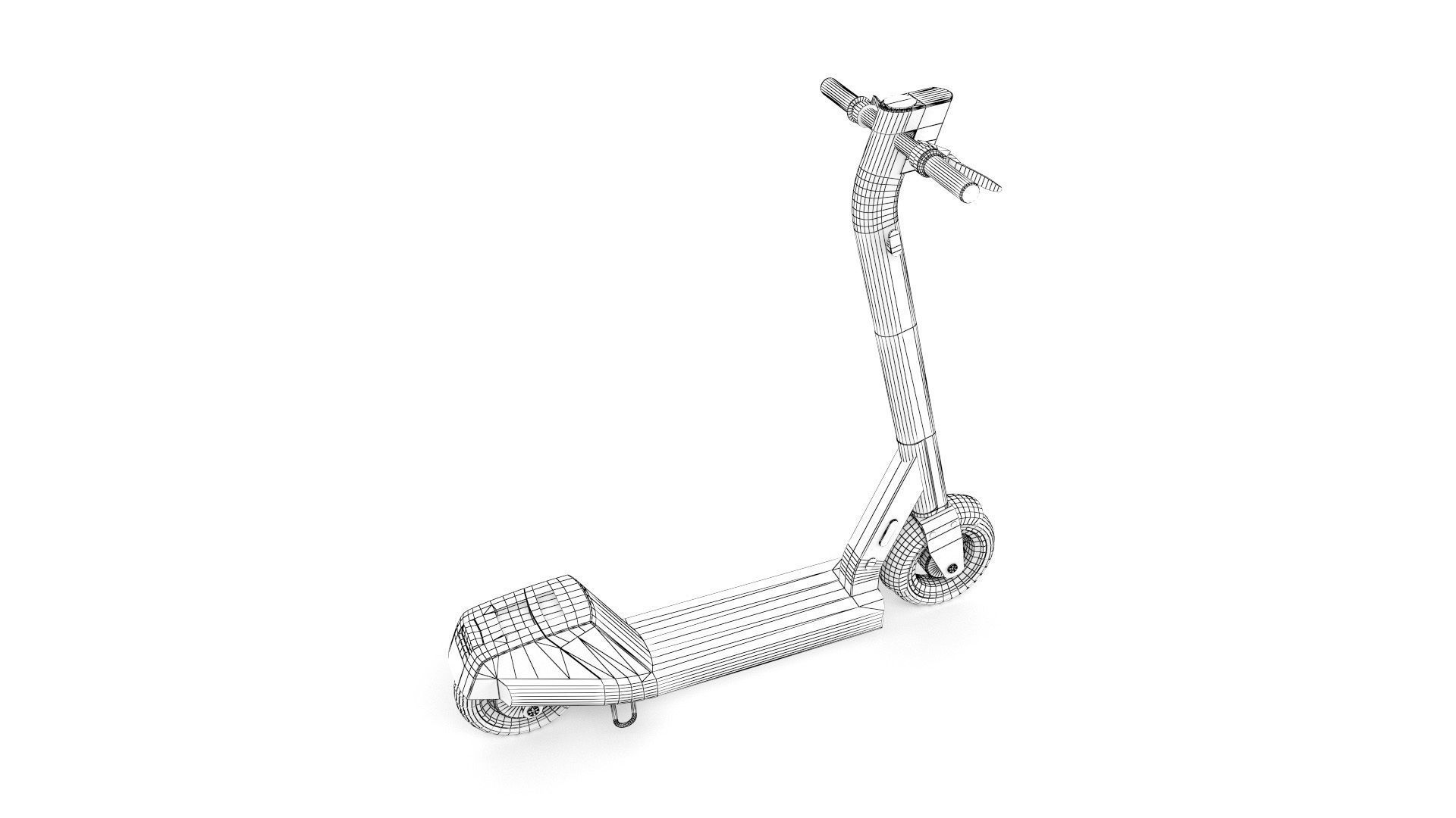 Bolt scooter 3D Model 3D model_12