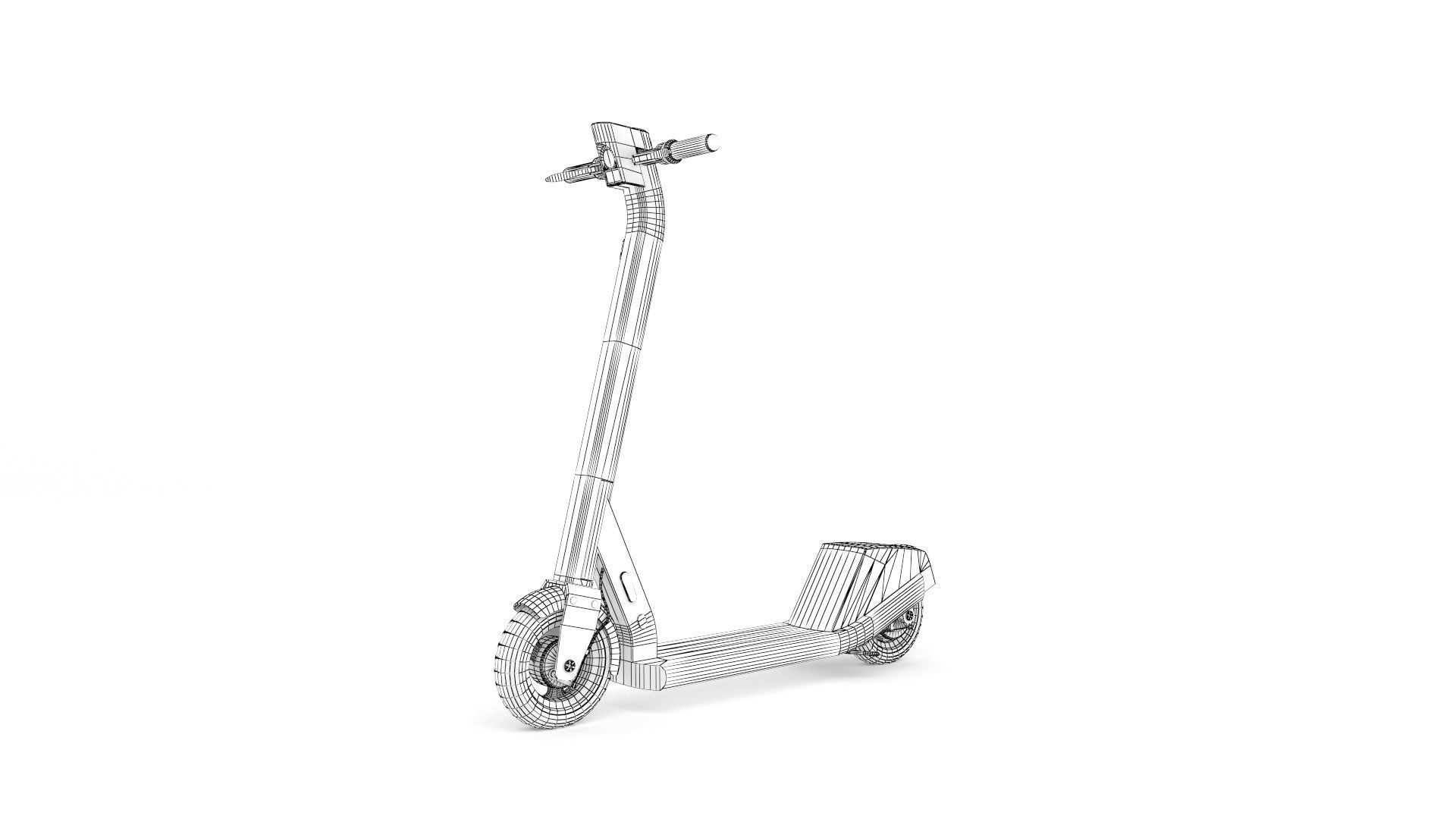 Bolt scooter 3D Model 3D model_16